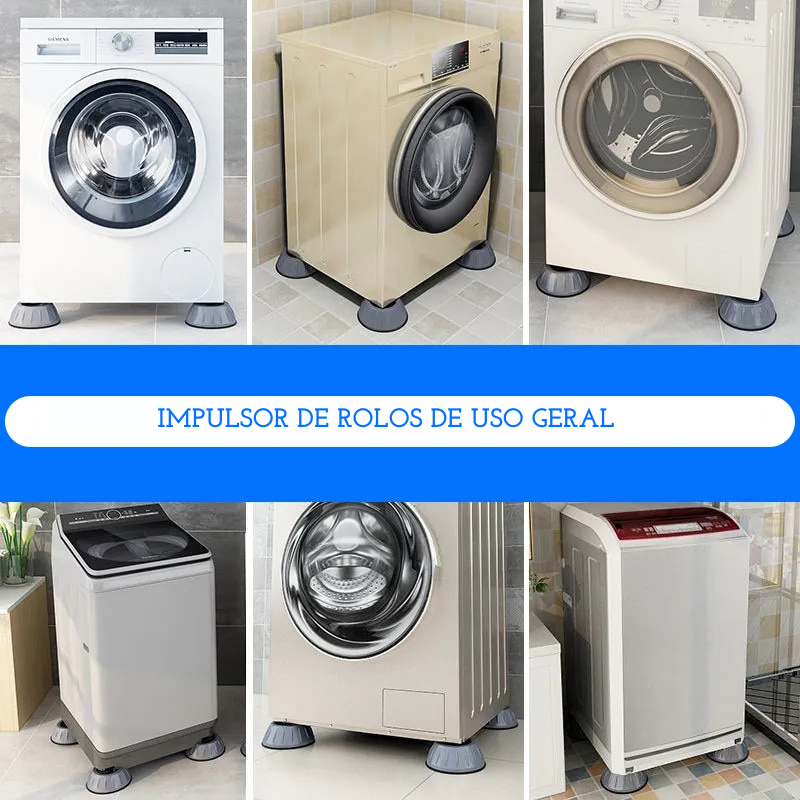 LopferShop® | SilentPRO™️ Calço para Máquinas de Lavar Anti-Vibração | Capigie